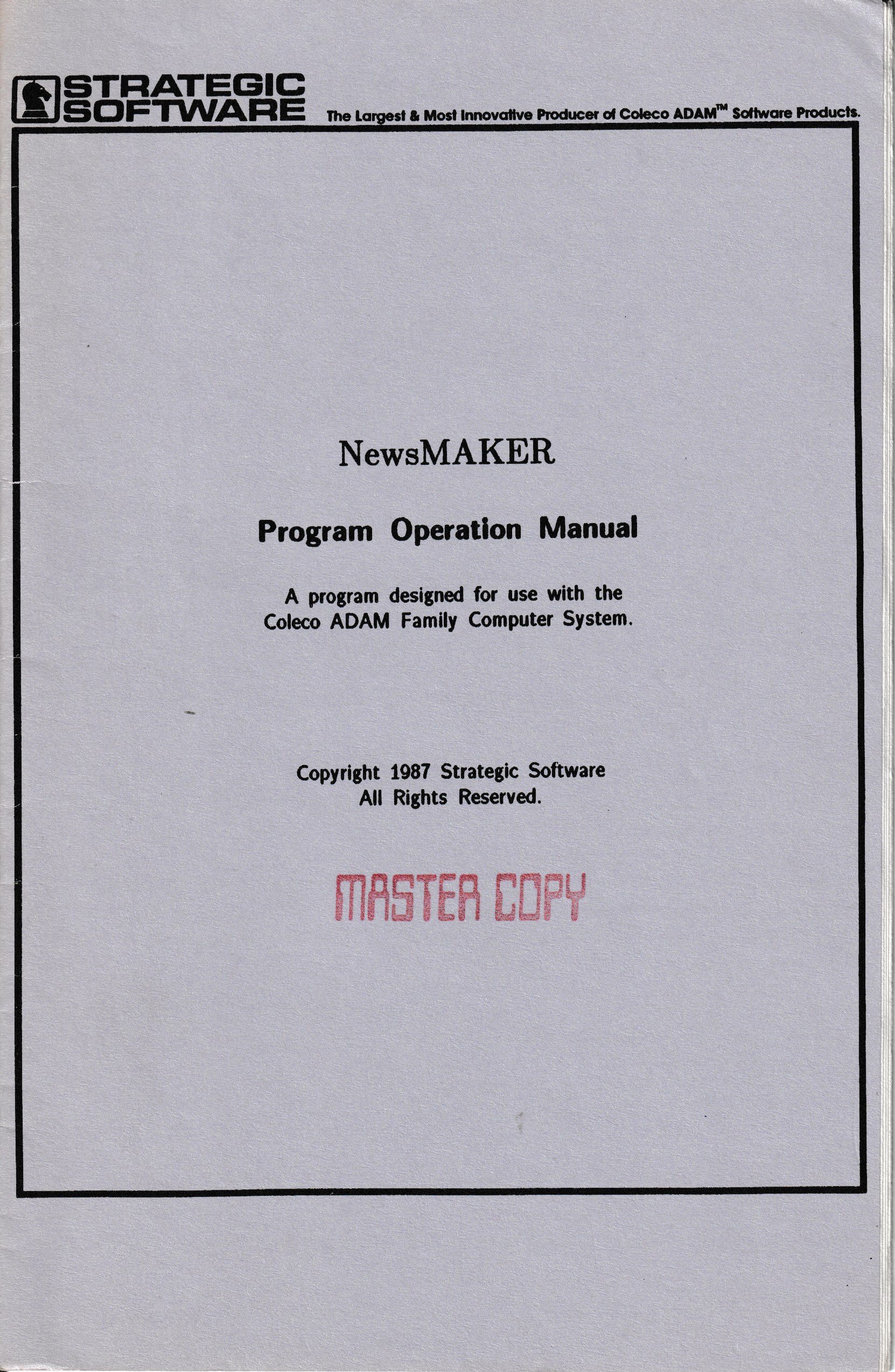 NewsMAKER Manual