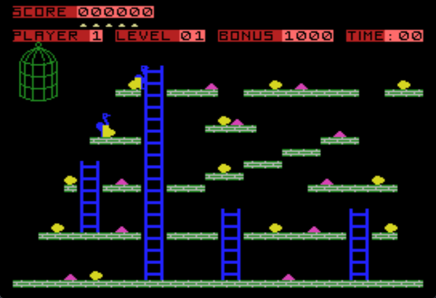 Chuckie Egg Screenshot 2